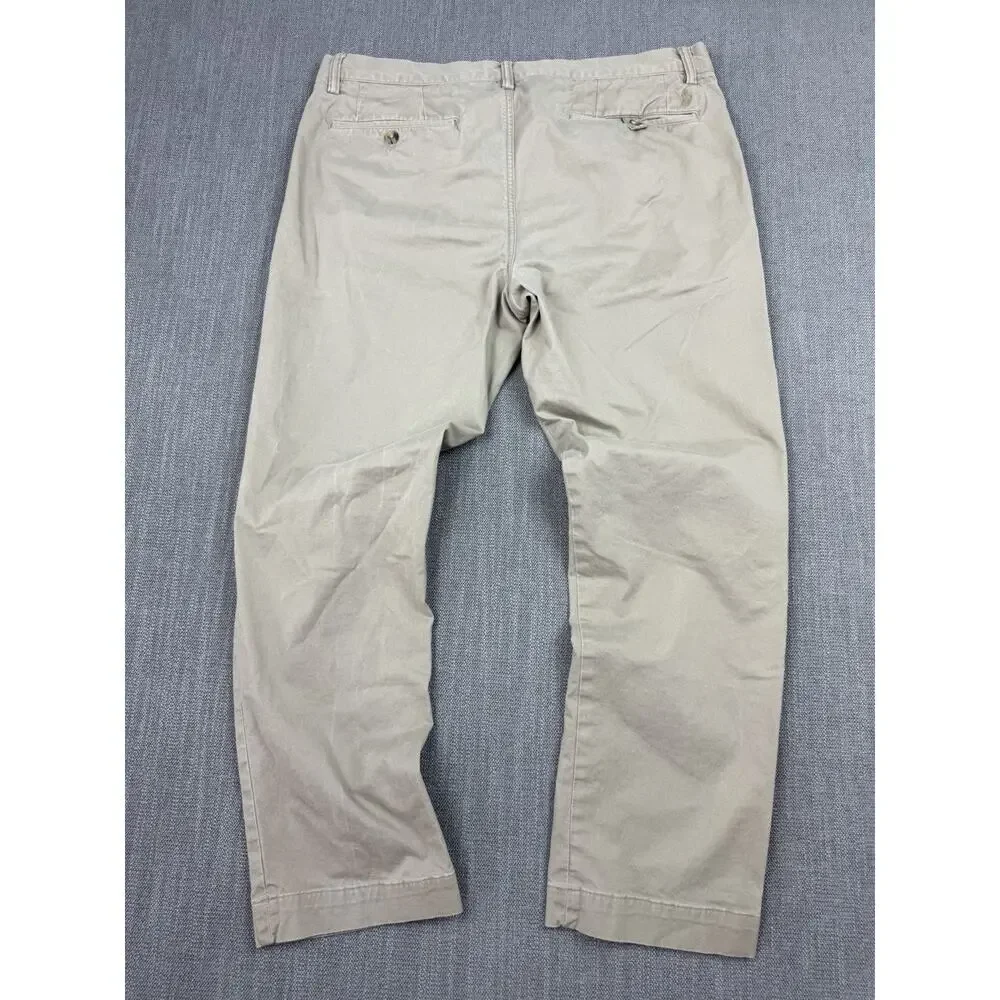 Polo Ralph Lauren Slim Stretch Chino Pants Men’s 36x30 Beige Cotton Blend